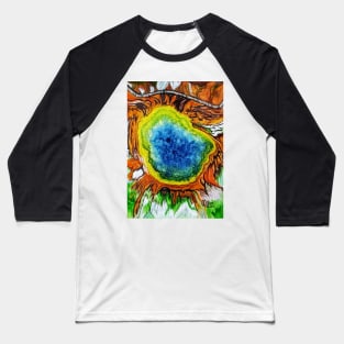 The Grand Prismatic Spring of Yellowstone Baseball T-Shirt